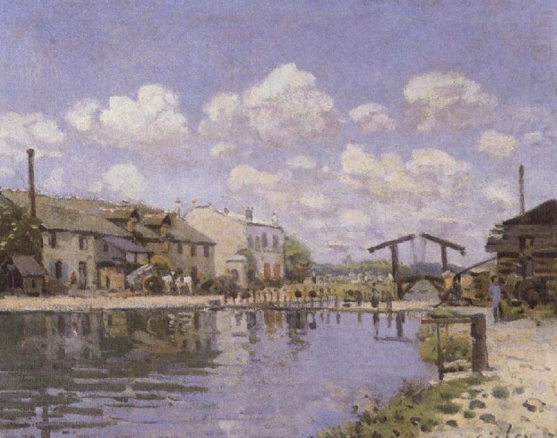The Saint-Martin Canal, Alfred Sisley